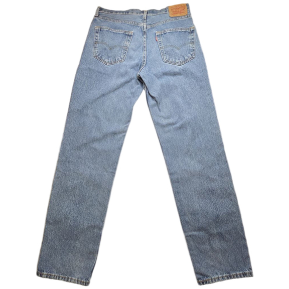 Levi's Other - Levi’s 550 Relaxed Fit Jeans 32x34 Light Wash Blue Denim Classic Men’s